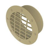 Whale Duct Fitting 65mm Fixed Vent Beige - DX6516B